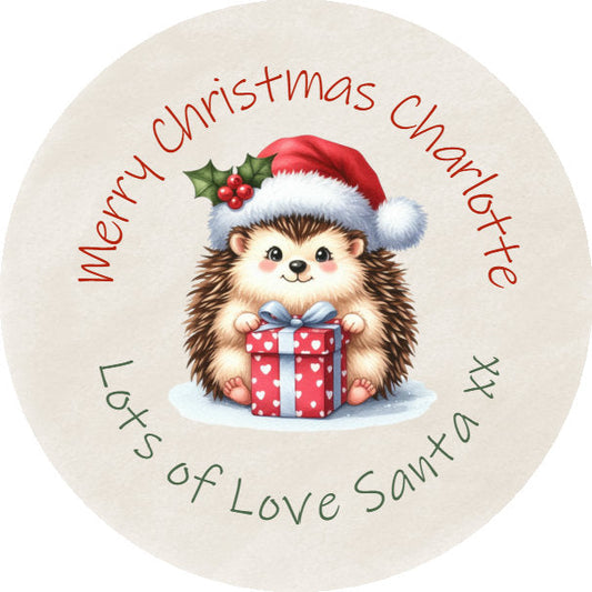 Personalised Christmas Stickers for Gift Present Wrapping Tags