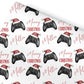 Gaming gift wrap for teenagers, Christmas wrapping paper for children
