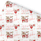 First Christmas Wrapping Paper, Baby's 1st Christmas Gift Wrap