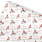 Personalised Christmas Wrapping Paper, Snowman Gift Wrap For Kids