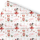 Personalised Wrapping Paper | Ballerina, Nutcracker Gift Wrap Roll