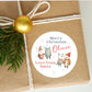 Personalised Christmas Stickers Labels For Wrapping Gifts, Name Tag