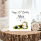 Personalised Lawn Bowls Birthday Card