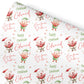 Personalised Christmas Wrapping Paper, Custom Carol Singer Gift Wrap