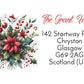 A4 sheet of 24 rectangle personalised christmas mix gift presents tag stickers new home labels
