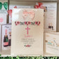 a bunch of greeting cards with a cross on them