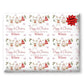 First Christmas Wrapping Paper, Baby's 1st Christmas Gift Wrap