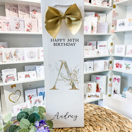 a birthday card sitting on top of a table