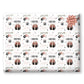 Personalised Christmas Wrapping Paper, Custom Gift Wrap For Her