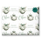 Personalised Wrapping Paper, Christmas Baubles, For Her | Personalised Christmas Gift Wrap| Personalised Gift Wrap