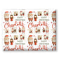 Personalised Christmas Wrapping Paper - Santa Claus Gift Wrap