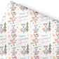 Personalised Gift Wrap | Personalised Christmas Wrapping Paper | Personalised Gift Wrap | Fun Gift Wrap | Santa Claus