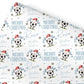 Football Christmas Wrapping Paper, Personalised Xmas Gift Wrap for Football Fans