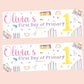 First Day of School Banner, Personalised Primary One Banner, Personalised back to school banner, School decorations, Back to school ideas