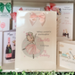 a display of greeting cards and greeting cards