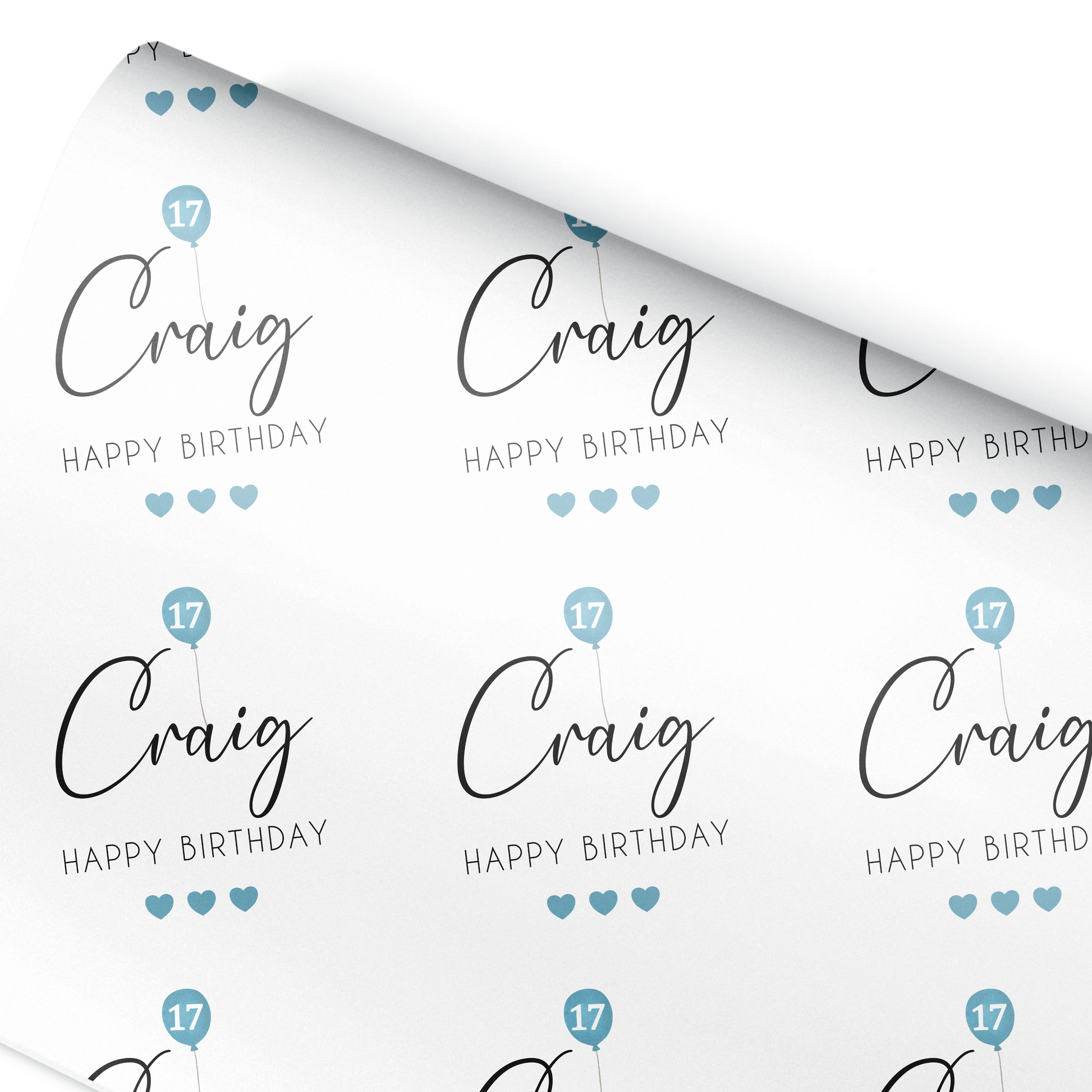 a white wall with a bunch of happy birthday stickers on it