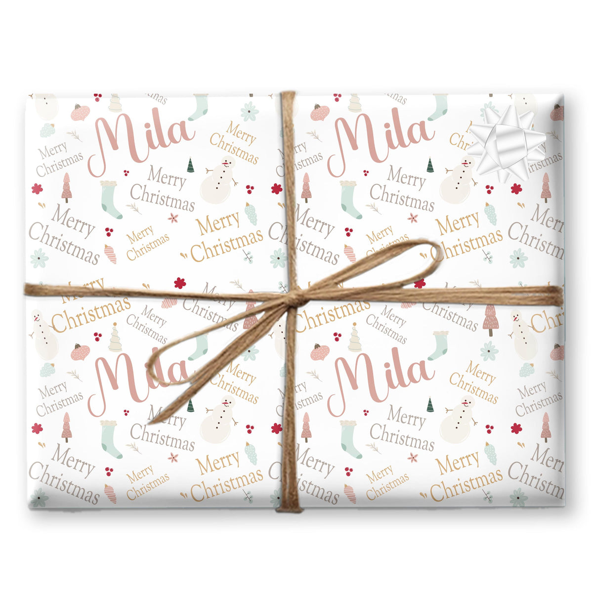 Personalised Gift Wrap | Personalised Christmas Wrapping Paper | Personalised Gift Wrap | Fun Gift Wrap |