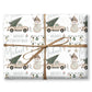Personalised Gift Wrap | Personalised Christmas Wrapping Paper | Personalised Gift Wrap | Fun Gift Wrap | Snowman
