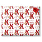 Christmas Wrapping Paper, Initial Christmas Gift Wrap
