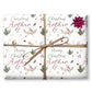 Personalised Gift Wrap, Custom Christmas Wrapping Paper For Her