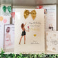 a display of greeting cards and greeting cards