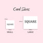the size of a square and a smaller square