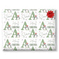 Personalized Christmas Wrapping Paper, Initial Design