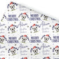 Football Christmas Wrapping Paper, Personalised Xmas Gift Wrap for Football Fans, Boys & Girls