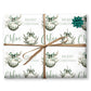 Personalised Wrapping Paper, Christmas Baubles, For Her | Personalised Christmas Gift Wrap| Personalised Gift Wrap