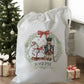 personalised christmas eve treat bag for pjs hot chocolate mug