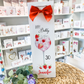 Red Gin Cocktail Birthday Wrapping Paper