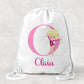 Pesonalised Girl's Gymnastics Bag