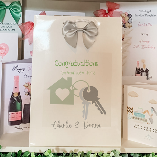 Personalised New Home Gift Bag