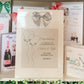 Personalised Wedding Card Money Wallet Heart Balloon