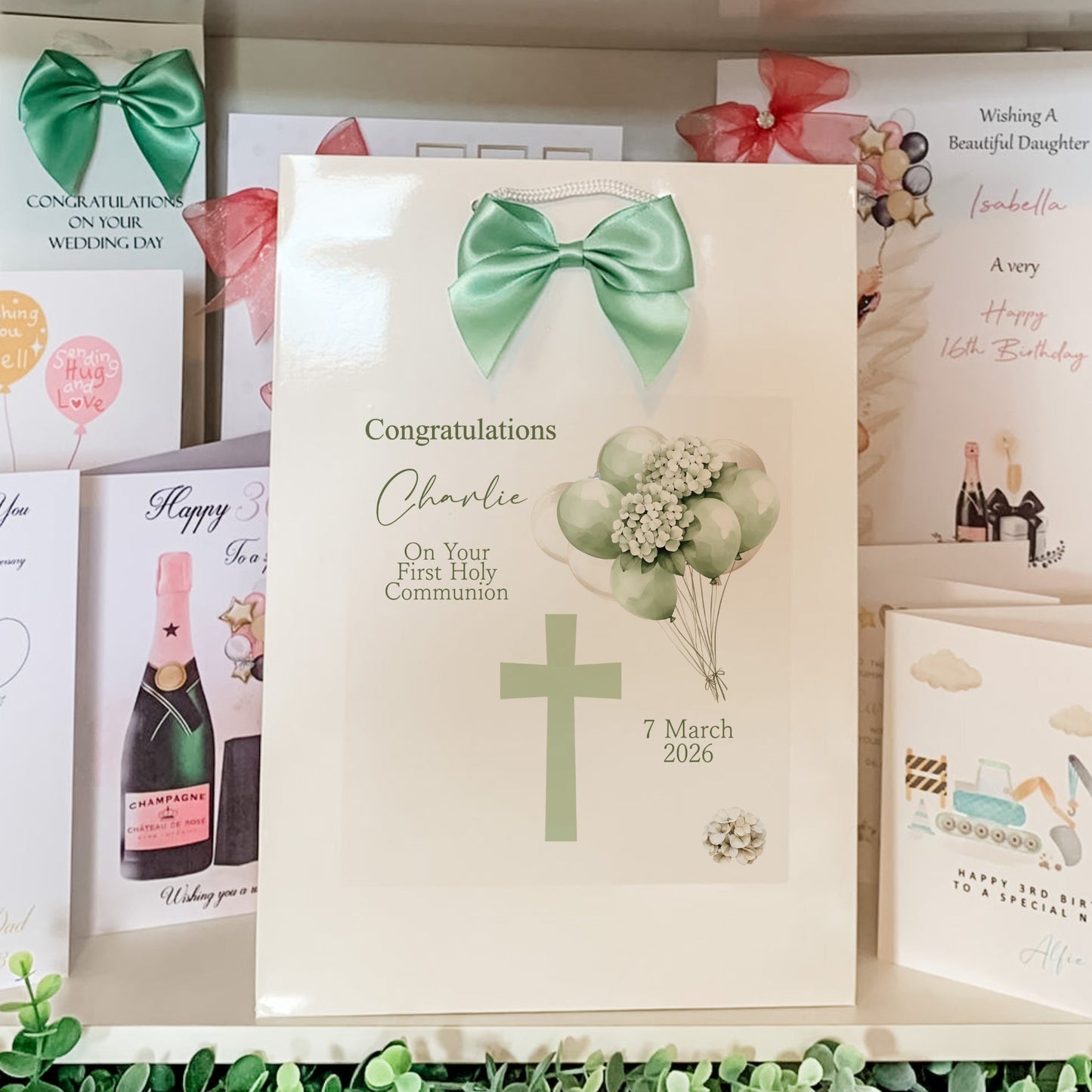 First Holy Communion Gift Bag Personalised with Child’s Name
