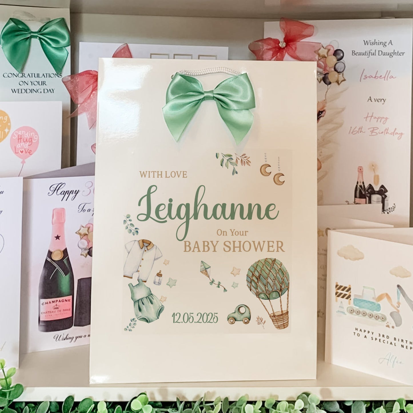 Personalised Baby Shower Gift Bag