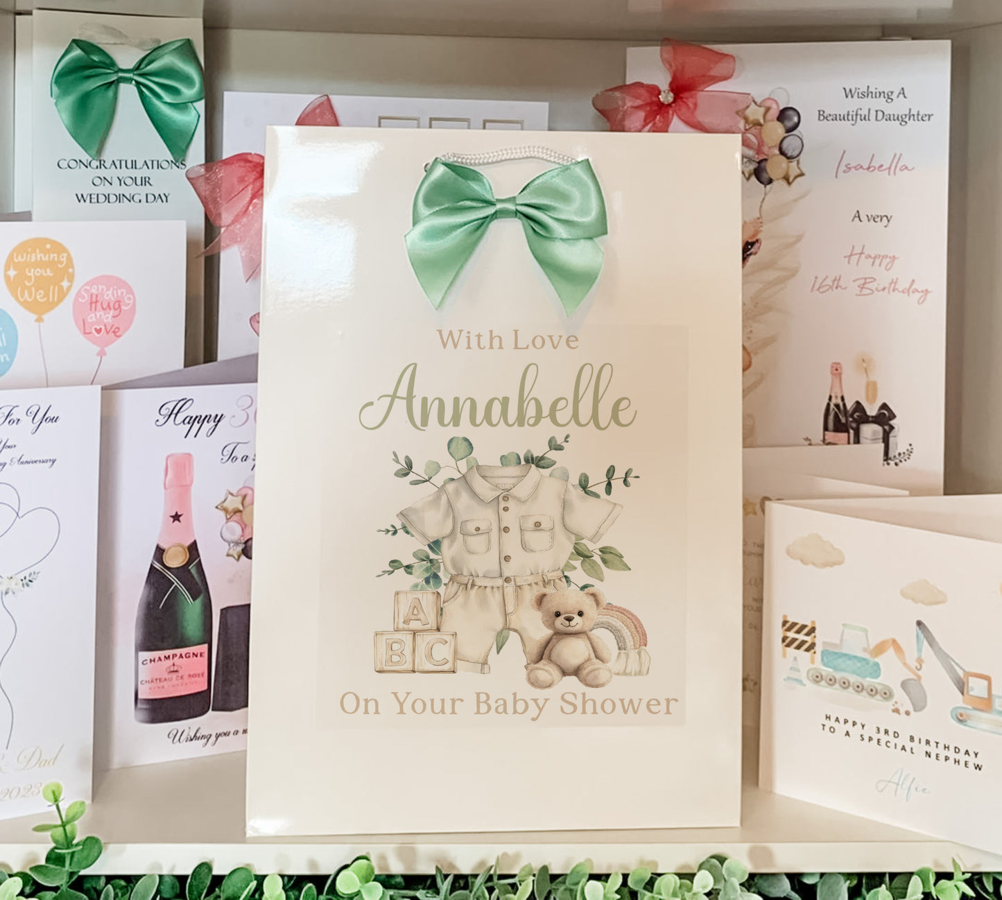 Personalised Baby Shower Gift Bag