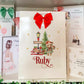 Christmas Wrapping Paper Teddy Candy Cane Lane Girl