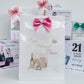 Retirement Gift Bag Champagne & Flowers