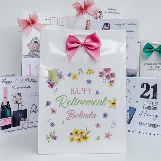 retirement gift bag