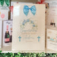 First Holy Communion Gift Bag, Blue Floral Balloon Arch