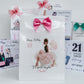Personalised Female Girls Birthday Gift Bag