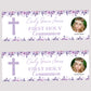 First Holy Communion Party Banner, Personalised with Name
