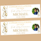 First Holy Communion Party Banner, Personalised with Name