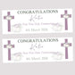 First Holy Communion Party Banner, Personalised with Name