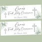First Holy Communion Party Banner, Personalised with Name
