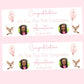 First Holy Communion Party Banner, Personalised with Name