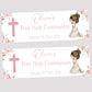 First Holy Communion Party Banner, Personalised with Name