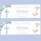 First Holy Communion Party Banner, Personalised with Name