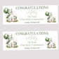 First Holy Communion Party Banner, Personalised with Name